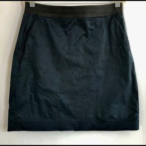Banana Republic Stretch Black Utility Skirt Sz 10